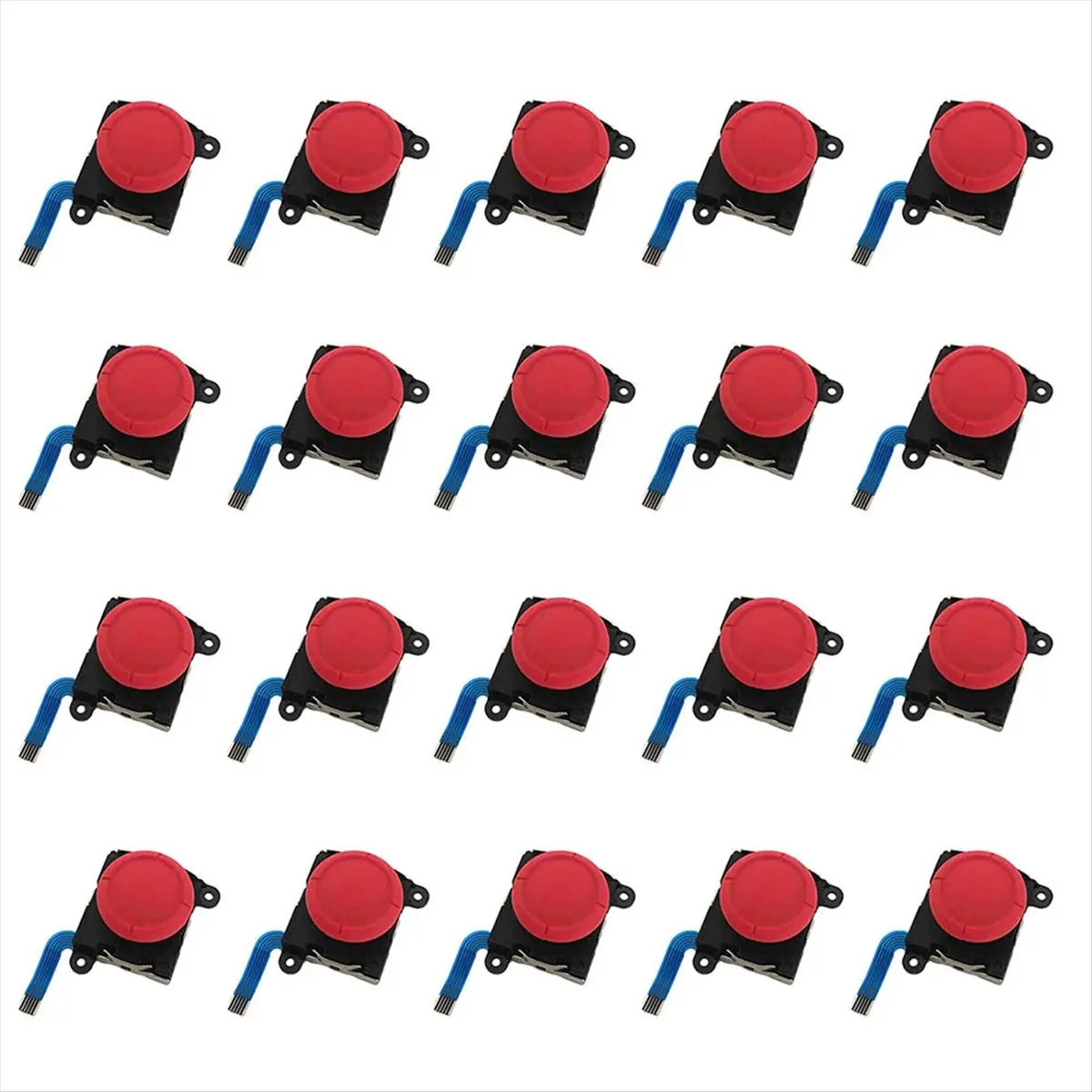 ^&*Summer sale- 20PCS 3D Replacement Joystick Analog for J-CON Controller Joystick Fix Analog Thumb Stick Repair Parts D