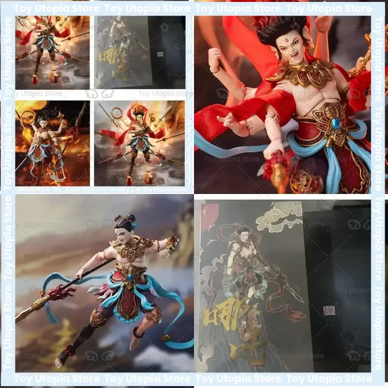 action-figure-modello-soldato-fengshen-nezha-scala-1-12-fancyrealm-fj-1a02-6-pollici-giocattolo-da-collezione-regalo-per-collezionisti