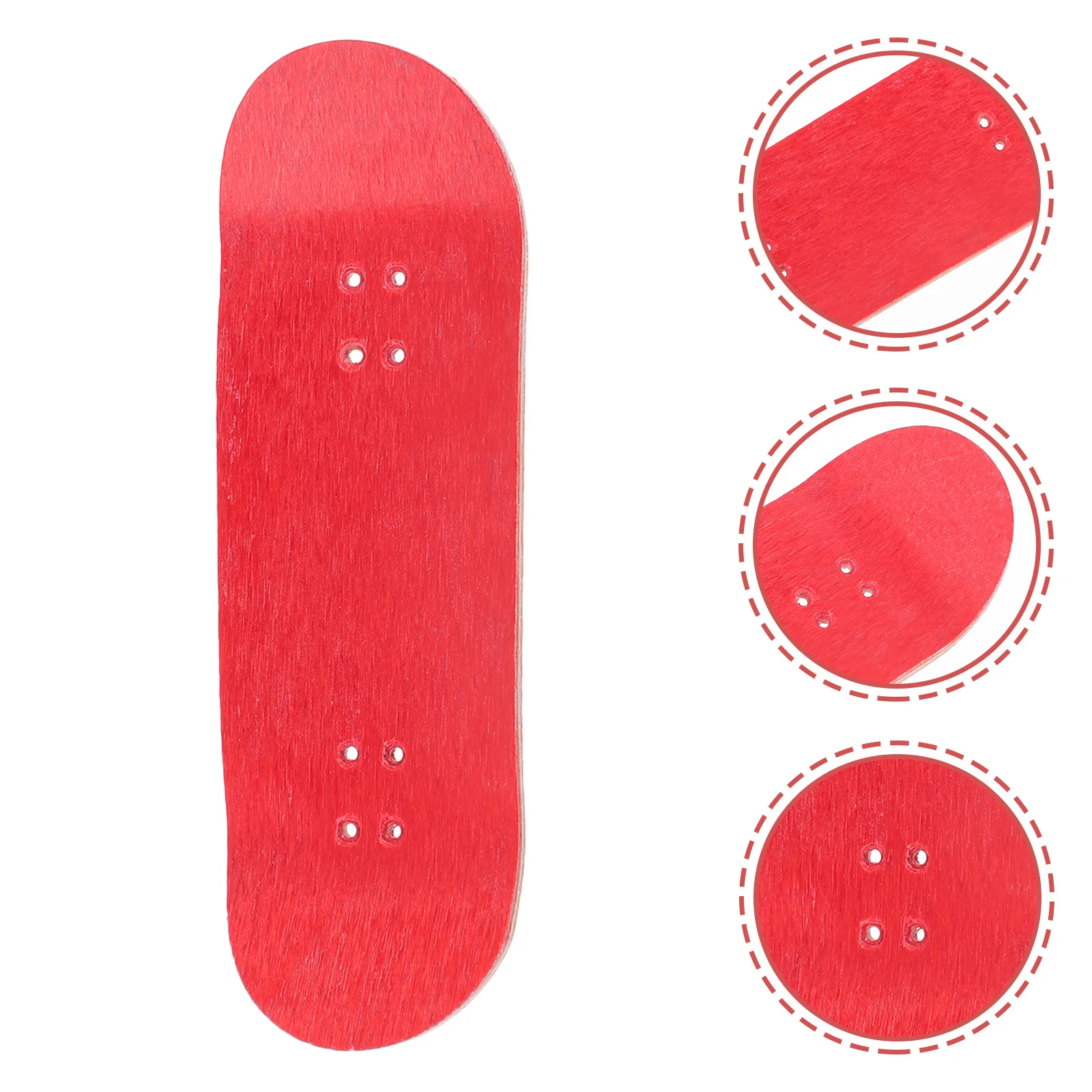 Finger-Skateboard aus Holz, Mini-Skateboard für Kinder, DIY-Griffbrett, stressabbauend, Desktop-Dekoration, Partygeschenke, Neuheit