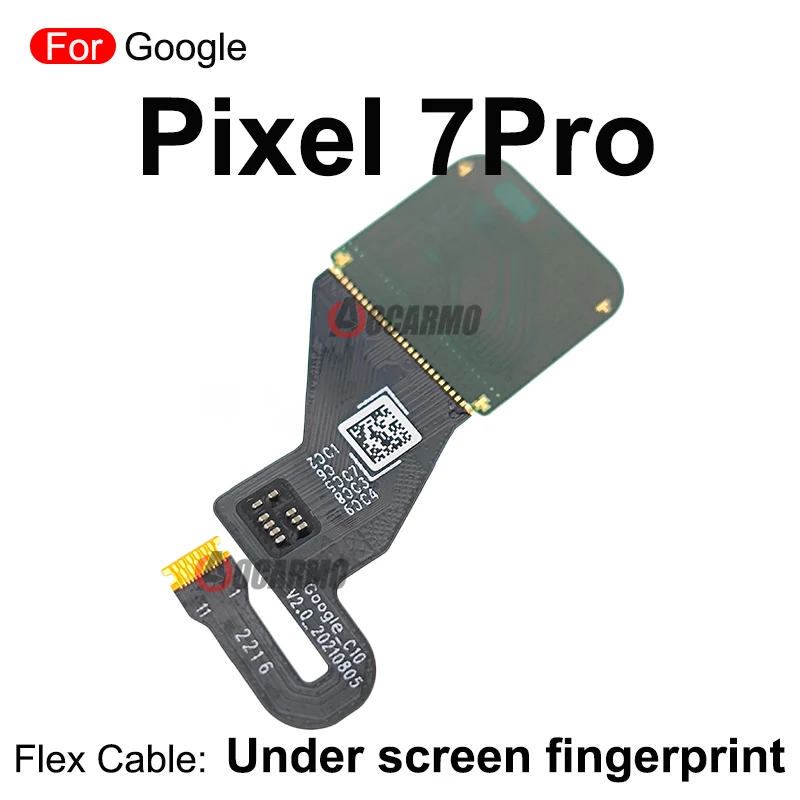 Fingerprint Buttons Flex Cable For Google Pixel 7 6 Pro 6Pro 6A 7A 7Pro Repair Replacement Parts