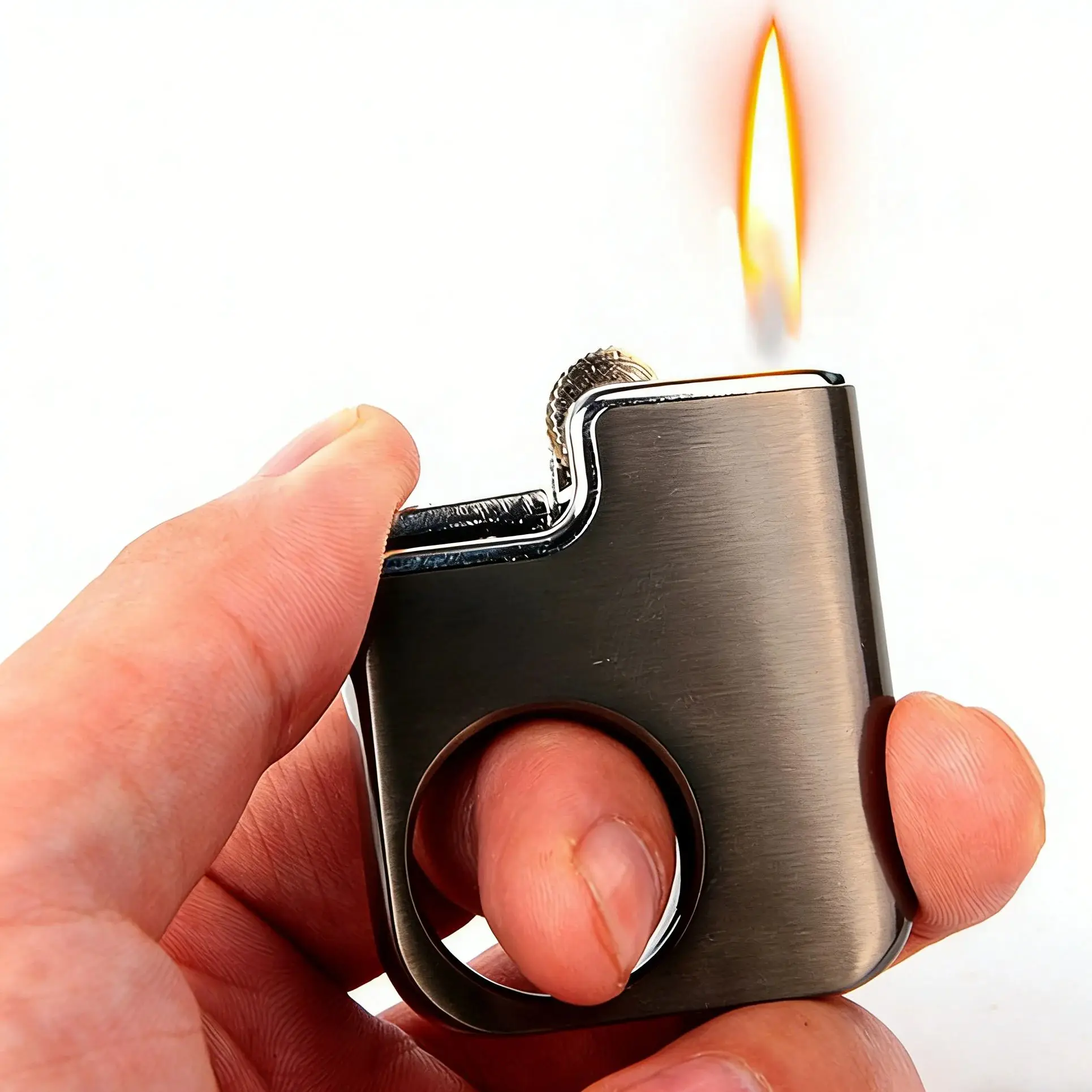 Classic World War II I German Trenches Kerosene Lighter Mini Nostalgic Bullets Vintage Gasoline Small Cigarette Isqueiro