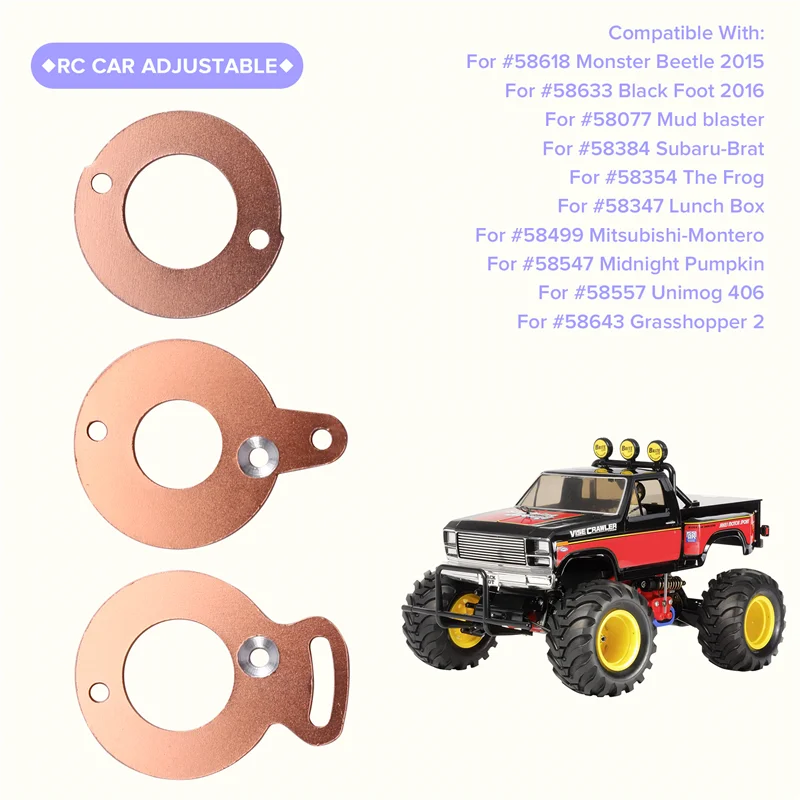 CYGJ-Verstelbare Motor Mount Houder Kit Fortamyia CW-01/Lunchbox/Thefrog/Grasshopper RC Auto Upgrade vervangen Onderdelen