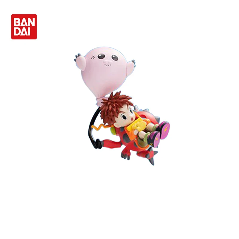 BANDAI Original Digimon Adventure Animation Game Peripheral Toy Agumon Gabumon Boxed Gacha Anime Action Model Figures Collection