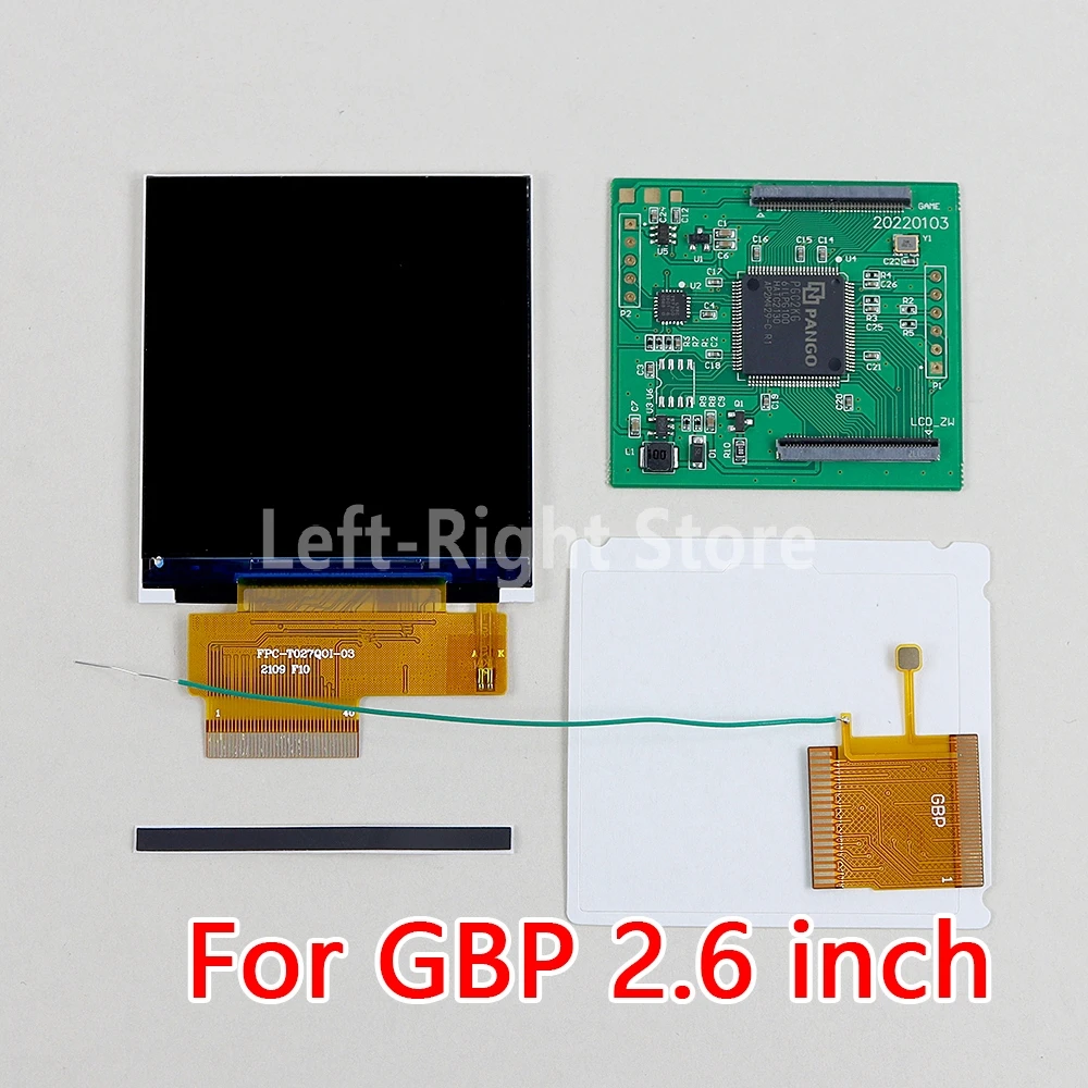 

1set 2.6 inch For GBP highlight LCD screen Replacement LCD Screen Adjustable Brightness Controller For Nintend GBP