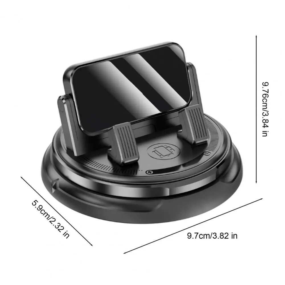 Car Phone Mount with Parking Number Plate Anti-Slip Dashboard Holder 360 Degree Rotation Head-Up Navigation Mobile Phone Stand - view 6