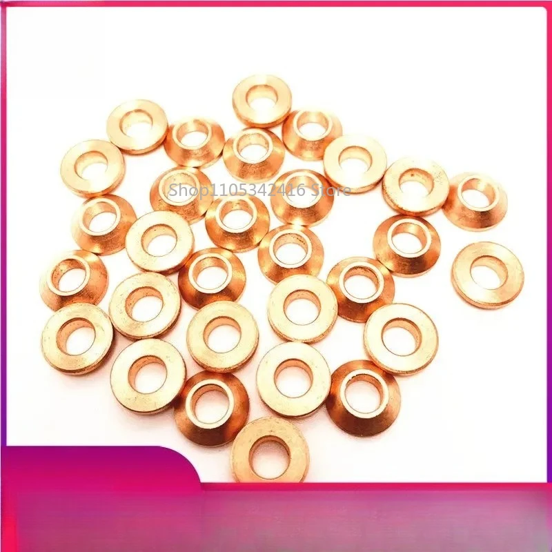 30PCS Diesel Common Rail Injector Nozzle Conical Copper Washer Gaskets 980792480 943776230 for Isuzu Komatsu