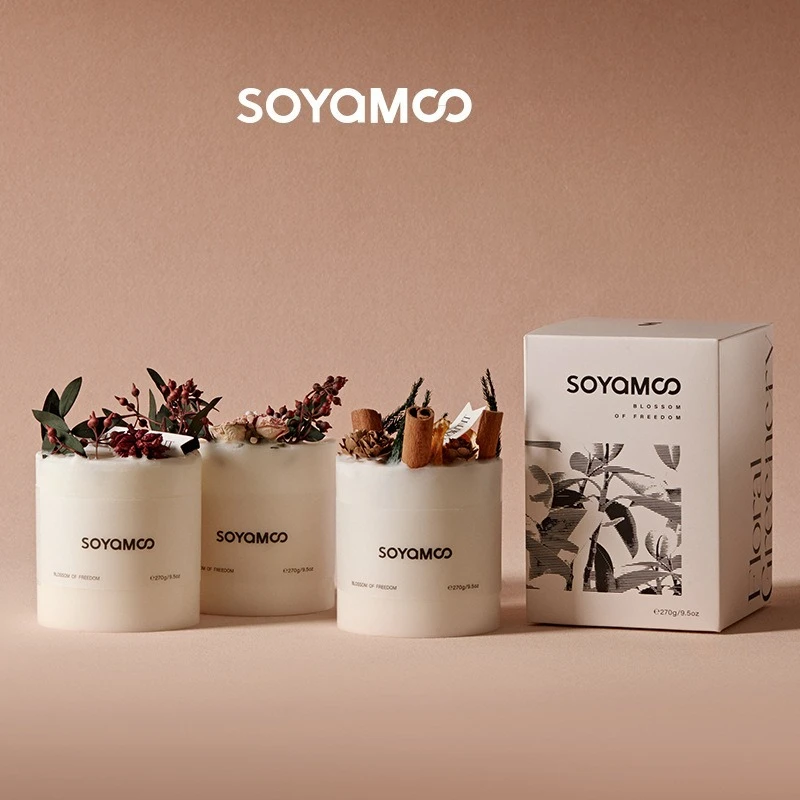 

Simple Solid Aromatherapy Candle Set Toilet Decoration Fragrant Fragrance Home Bedroom Air Perfume