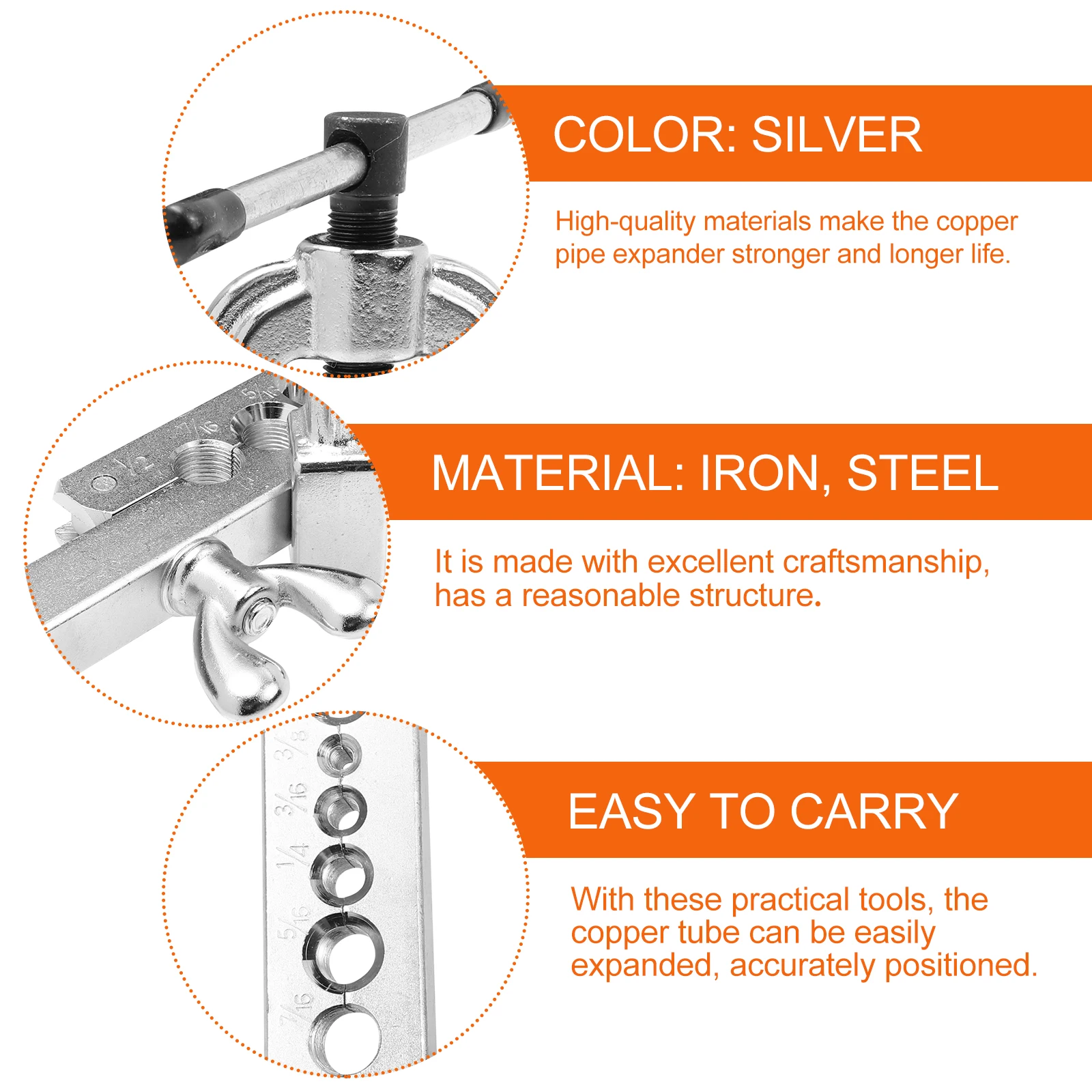 

Copper Pipe Flaring Tool Kit Car Air Conditioner Air Conditioner Flare Tools Refrigerator Tools Portable Storage Box