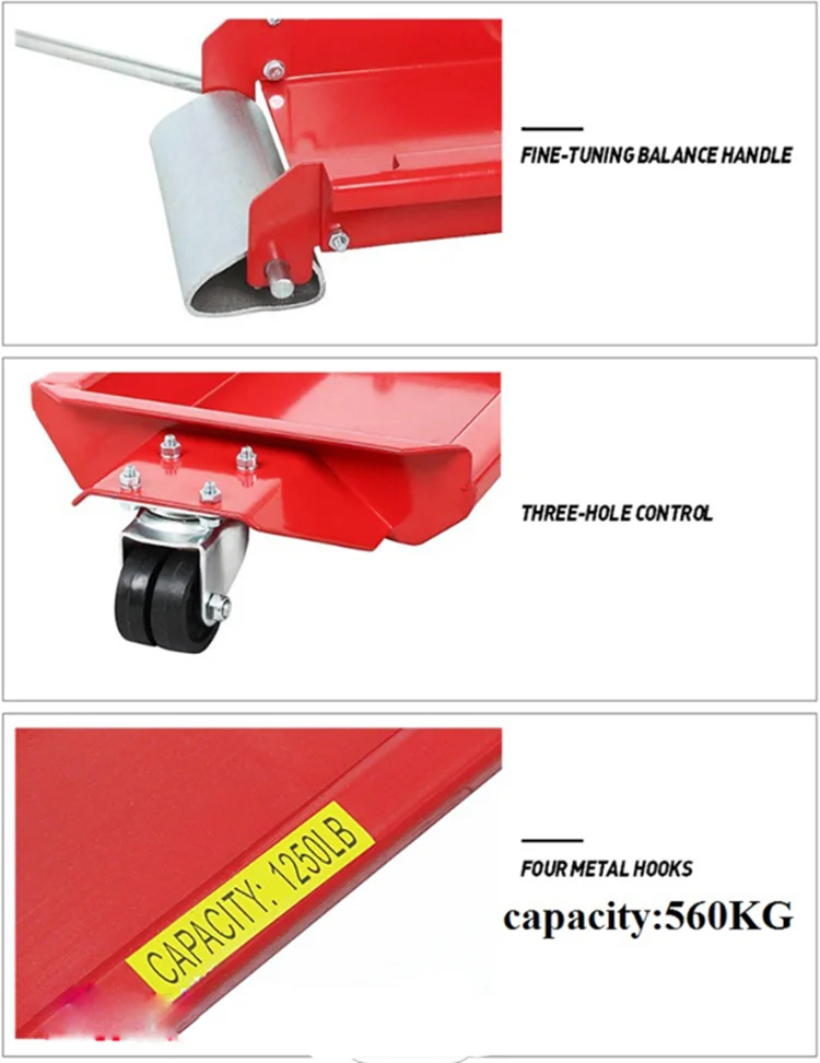 جودة عالية 1250 رطل قدرة دراجة نارية دوللي تخزين إطار متحرك دورة دوللي عجلة دوارة