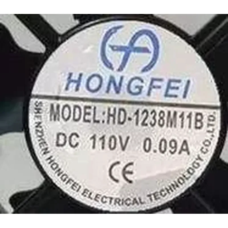 for HD-1238M11B 12038 DC110V 0.09A Hongfei Fan for High-Speed Rail Trains