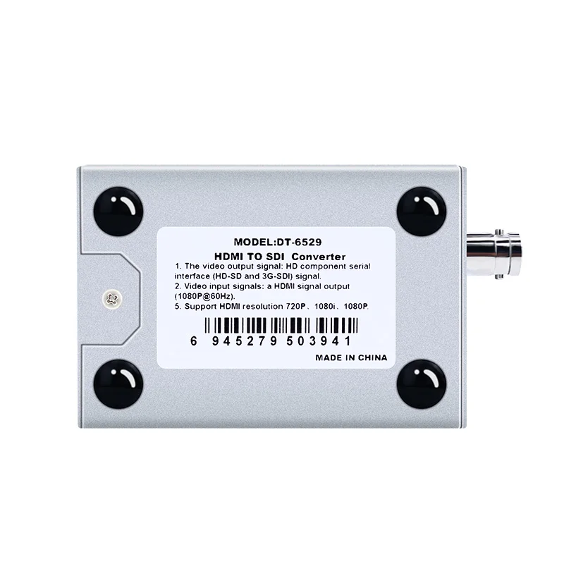 Dtech Высококачественный преобразователь HDMI в SDI 1080P при 60 Гц с поддержкой преобразователя аудио-видео сигнала