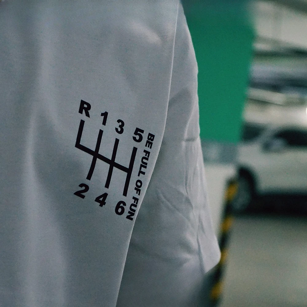 

Men's Youth Japanese JDM Modified Car MT Manual Transmission Player True Man Pure Cotton Heavy Short-sleeved T-shirt