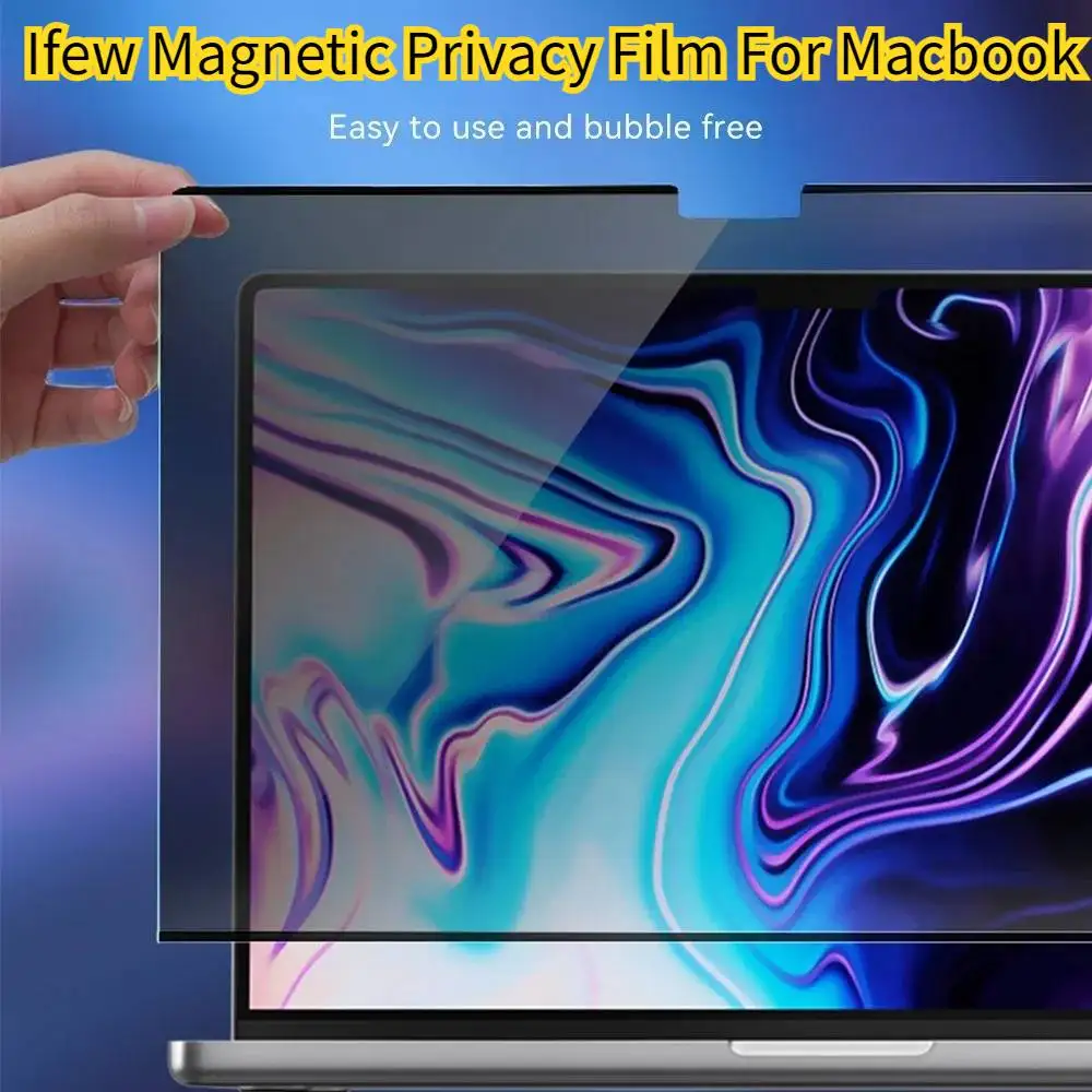 

Removable Magnetic Privacy Screen Protector M1 M2 M3 for Macbook Pro Air 13 13.6 14 15.3 16.2 Inch Anti Spy Peer Laptop Filter