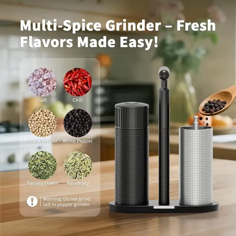 Manufacturers - Suppliers Wholesale Stainless Steel Manual Pepper Grinders Mechanical Pepper Salt Grinders