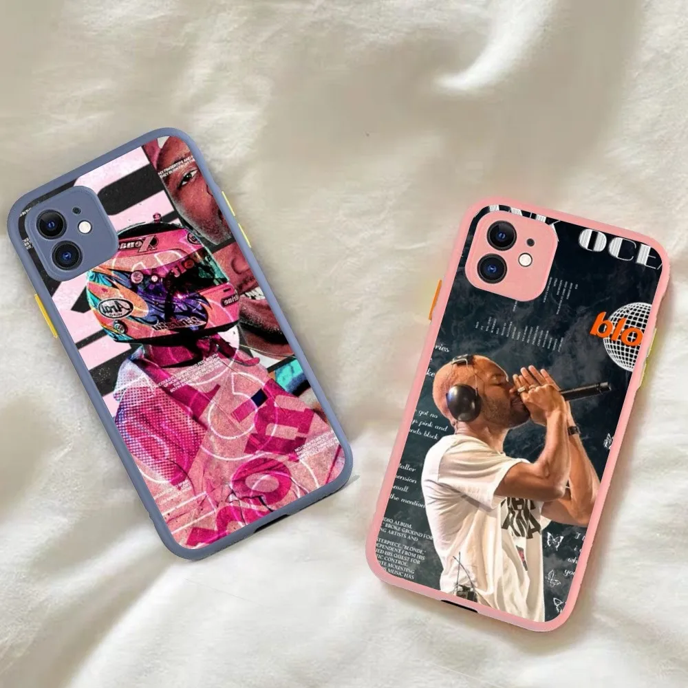 

Singer Frank Blonde Oceans Hot Phone Case For IPhone 14 11 12 13 Mini Pro Max 8 7 Plus X XR XS MAX Translucent Matte Cover