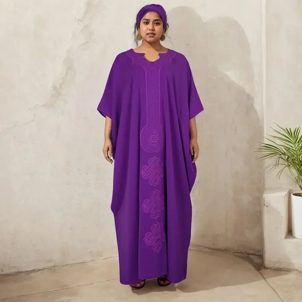 2025 Abayas para mujeres Dubai lujo africano musulmán moda vestido caftán Marocain vestidos de fiesta de noche Boubou Robe Djellaba Mujer