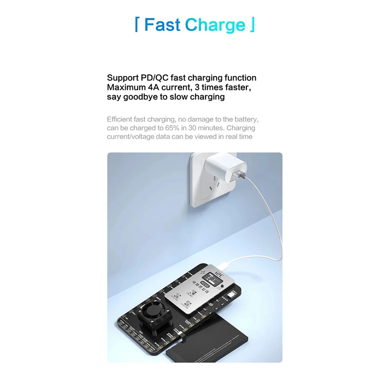 A002 I2C KC03 Battery Charge Repair Instrument for 6-15PM Android Battery Read and Write Detection Activation Board