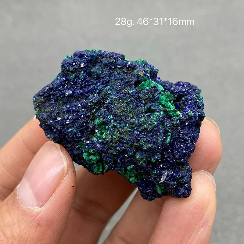 100% Natural beautiful Azurite and Malachite symbiotic mineral specimen crystal Stones and crystals Healing crystal