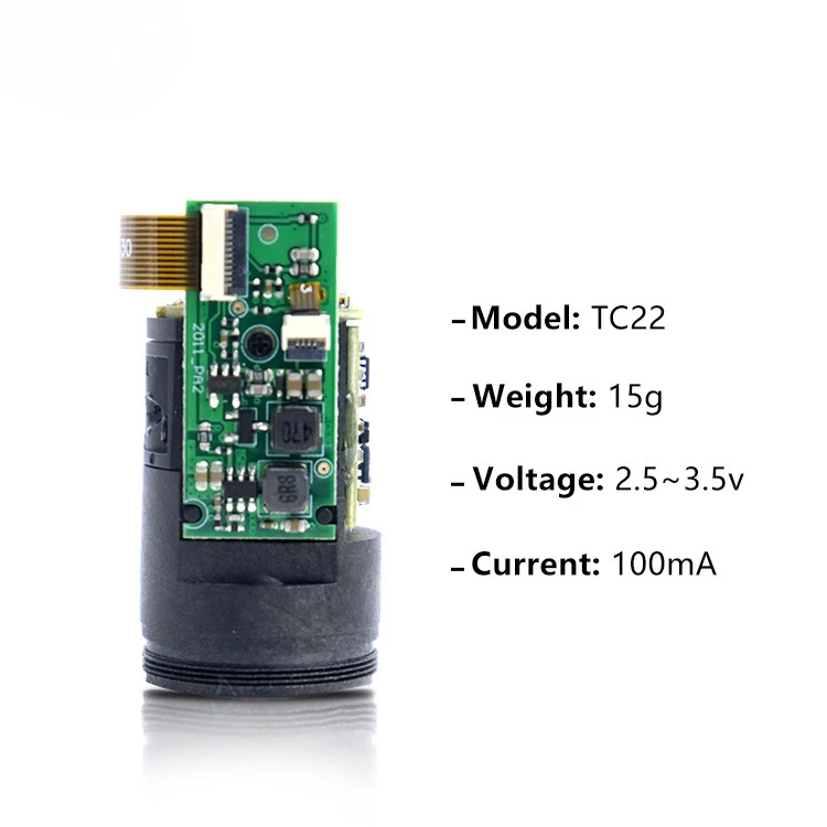 Large Range 1000 Meters Laser Ranging Sensor Export TC22 Thermal Imaging Module USB Laser Ranging Module