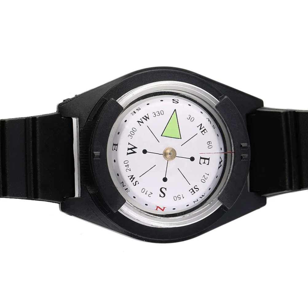 

Wrist Compass Watch B Portable Outdoor Precise North Finding Easy Use H Free Camping Hiking Navigation Tool