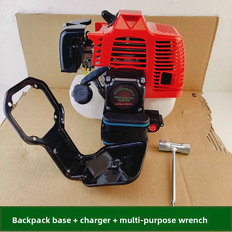 

Brand-new for two-stroke 40F with backpack base, electric start lawn mower, ground drill and pit digger outboard engine