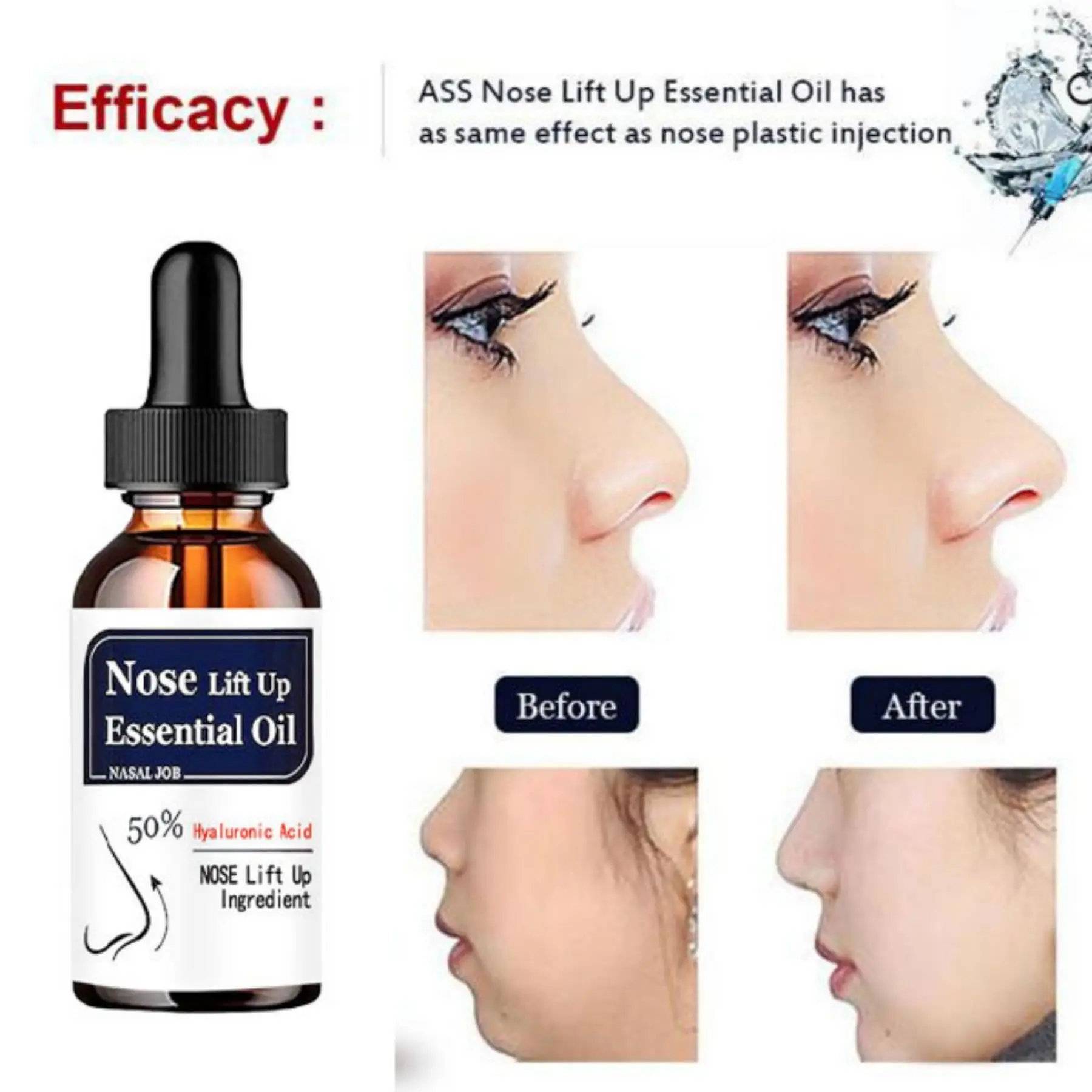 Tightening beauty shaping care massage essential oil fine nose lifting lavender oil