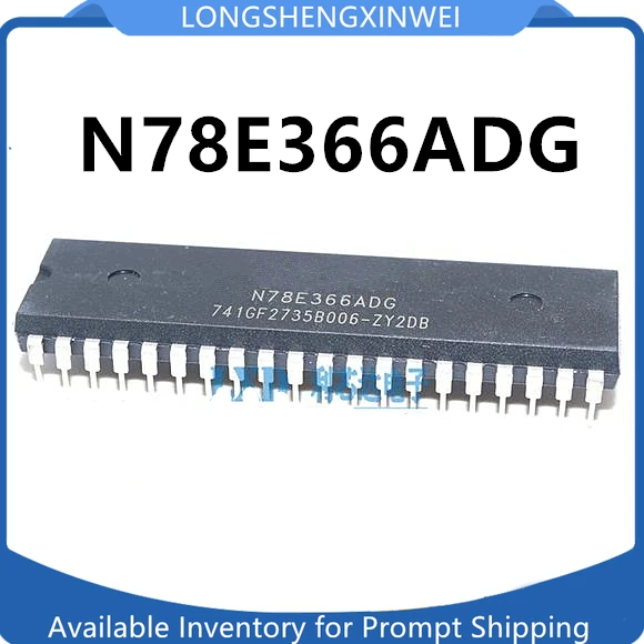 1PCS N78E366ADG Direct Insertion DIP-40 Brand New 8-bit Microcontroller Chip Original