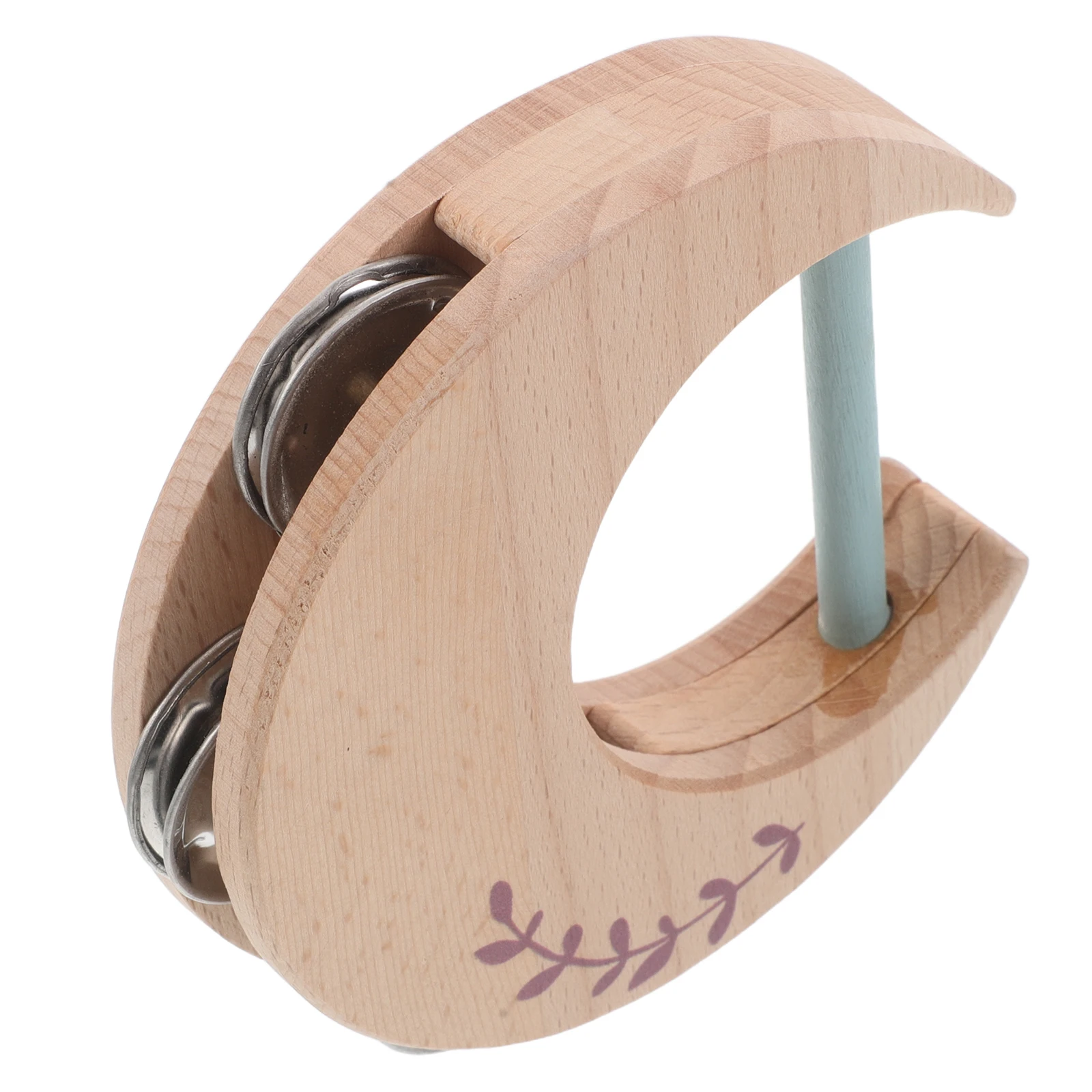 

The Moon Rings Hand Held Percussion Drum Musical Instrument Metal Desk Bells Instruments