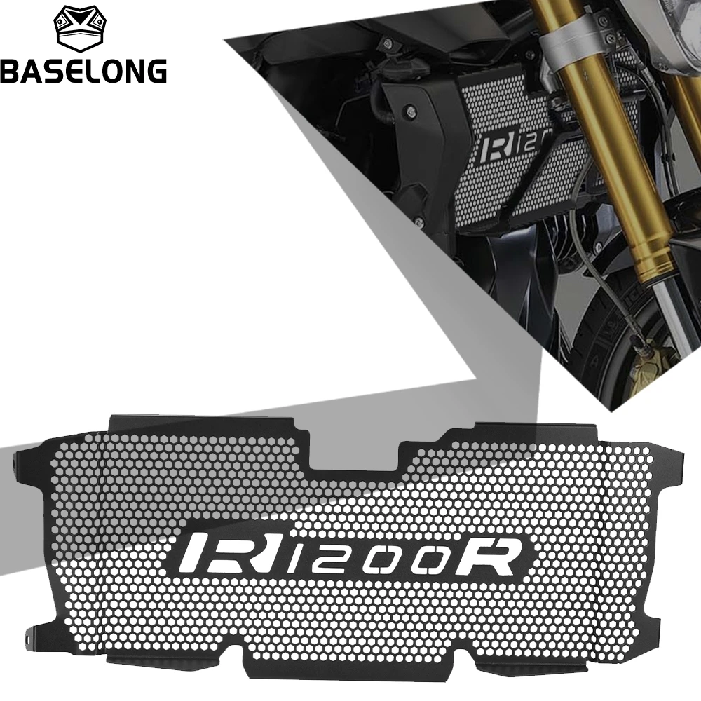 

For BMW R1200R R1200 R 1200 R 2015-2016-2017-2018 CNC Aluminum Motorcycle Radiator Guard Protection Grille Grill Cover Protector