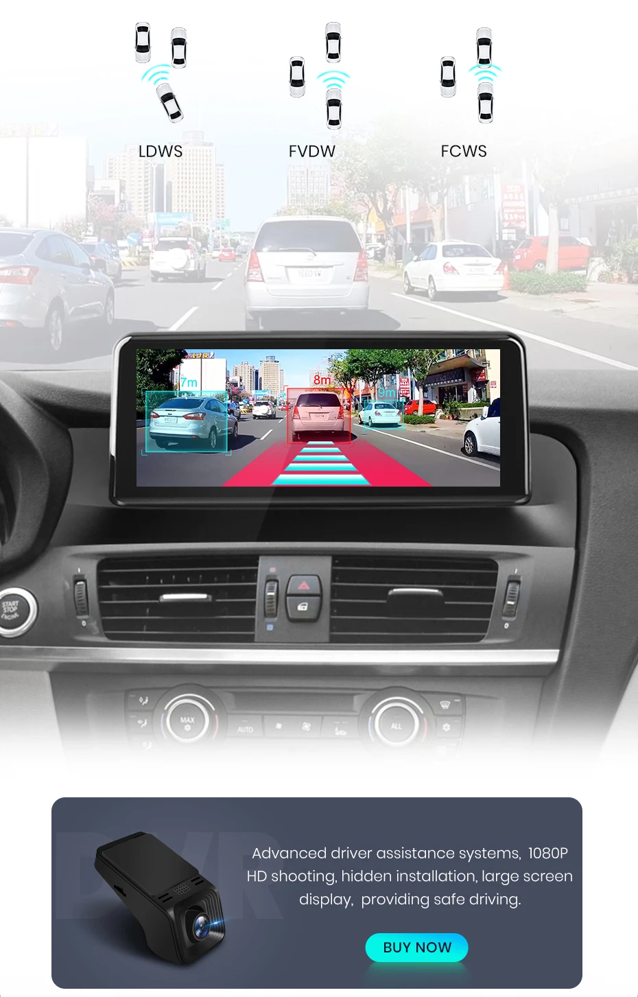 Junsun 8,8'' & 10,25'' Für Apple Wireless CarPlay Android Auto Autoradio Für BMW X3 F25 X4 F26 2011-2017 GPS-Navigation Multimedia-Player Touchscreen – Detail 18