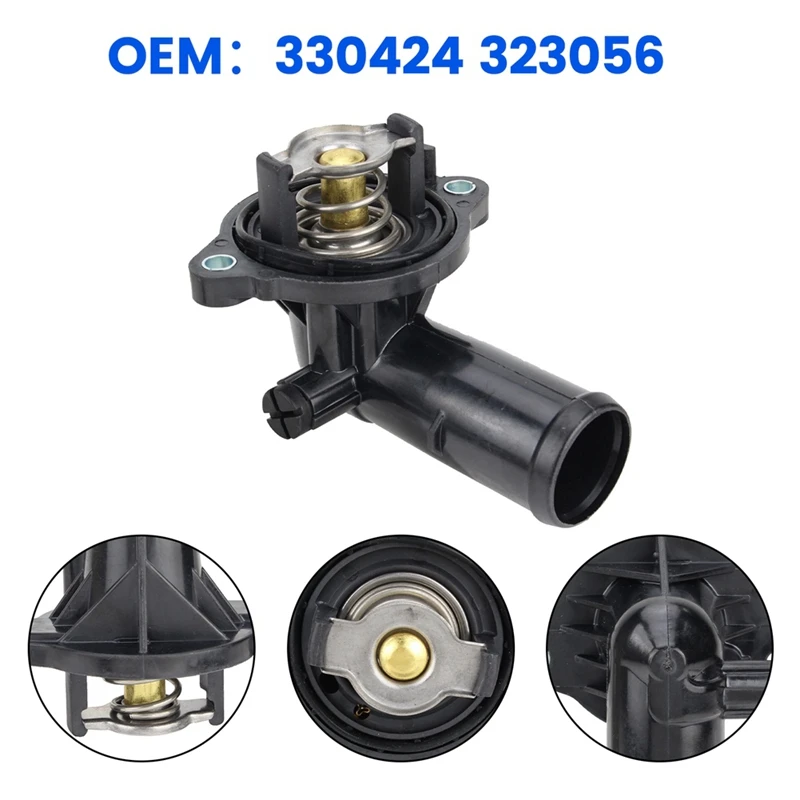 

330424 323056 Корпус термостата охлаждающей жидкости двигателя автомобиля для Maserati Levante Ghibli 2014-2021, запасные части, аксессуары