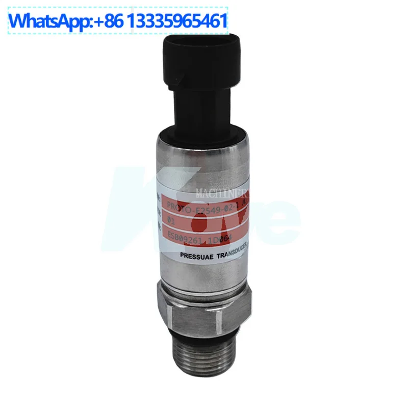 

For excavator accessories for Sany SY215-8/SY235 high pressure sensor long round plug 60014940 high quality