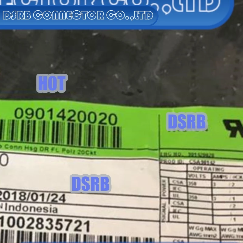 

20pcs/lot 90142-0020 901420020 Plastic shell 20P 100% New and Original