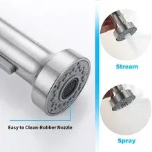 Nickel sensor kitchen faucet with touch control #6