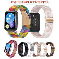 Strap for Huawei Watch Fit 2 New Resin Band Bracelet With Connector Accessories for Huawei fit2