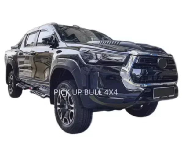 New！ For Toyota Hilux Revo Rocco 2016 2017 2018 2019 2020 2021 2022 2023 Aluminum Alloy Car Running Board  Side Step Bar Guard P