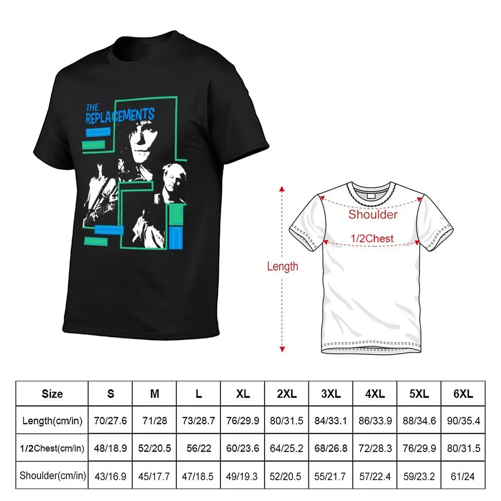 The Replacements Rock T-Shirt tees customs animal prinfor boys black t shirts for men