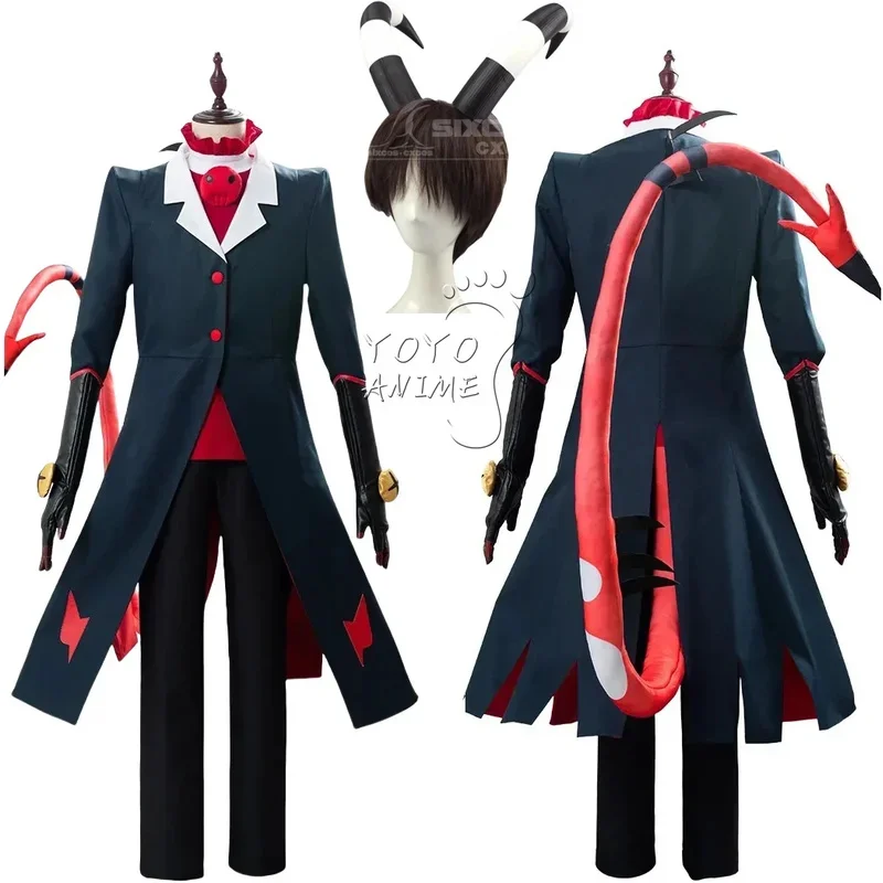 هازبين كوسبلاي فندق بليتزو هيلوفا بوس أزياء تنكرية للرجال زي الهالوين كرنفال الملابس