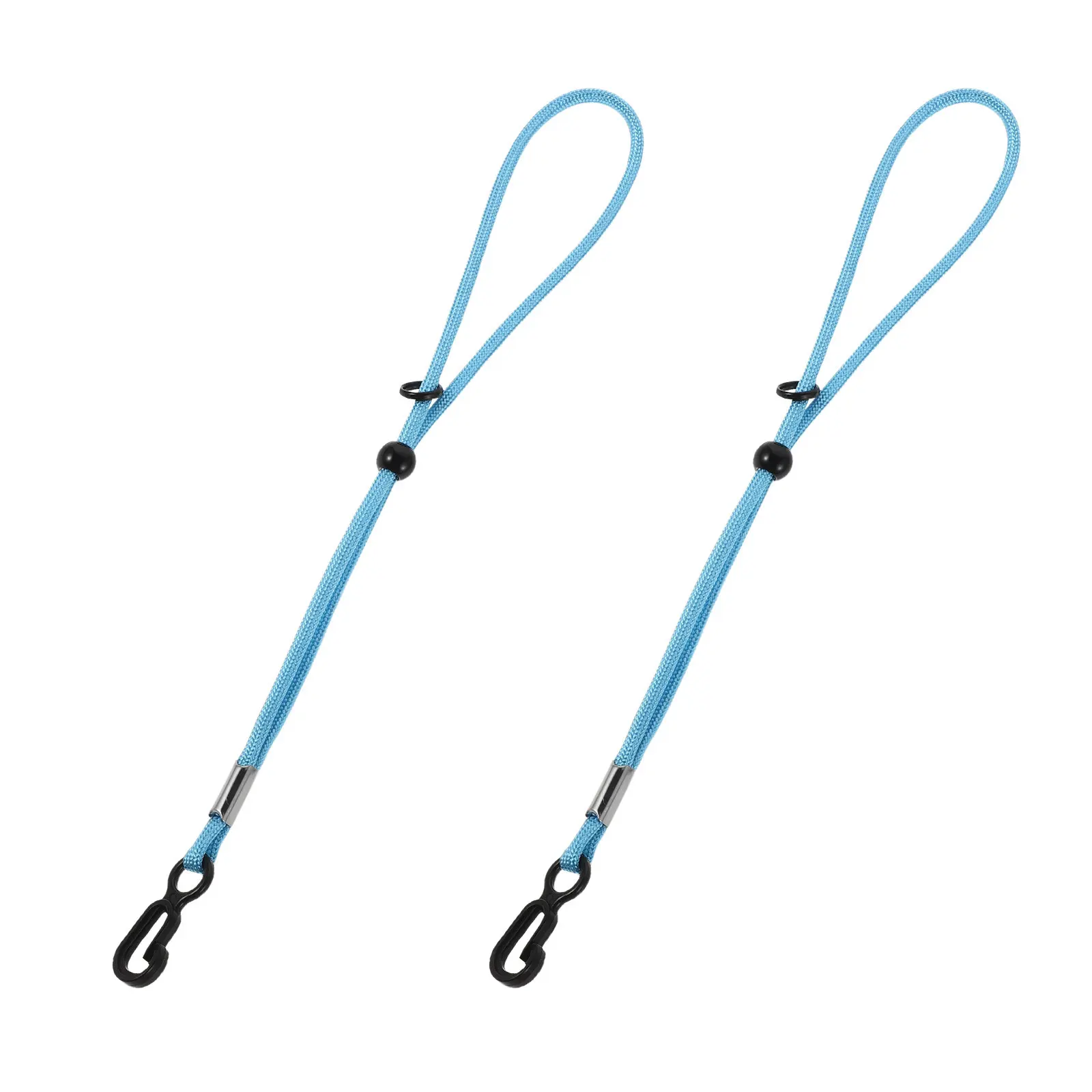 

1 Pair Ski Glove Lanyards Adjustable Elastic Winter Glove Leashes Anti-Lost Safety Rope for Skiing Snowboarding Mountaineering