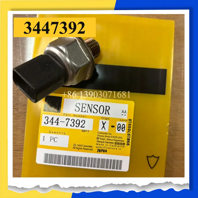 

Pressure Sensor 344-7391 344-7392 for Excavator E312E E320E E320 E324 Excavator Spare Parts 3447391 3447392