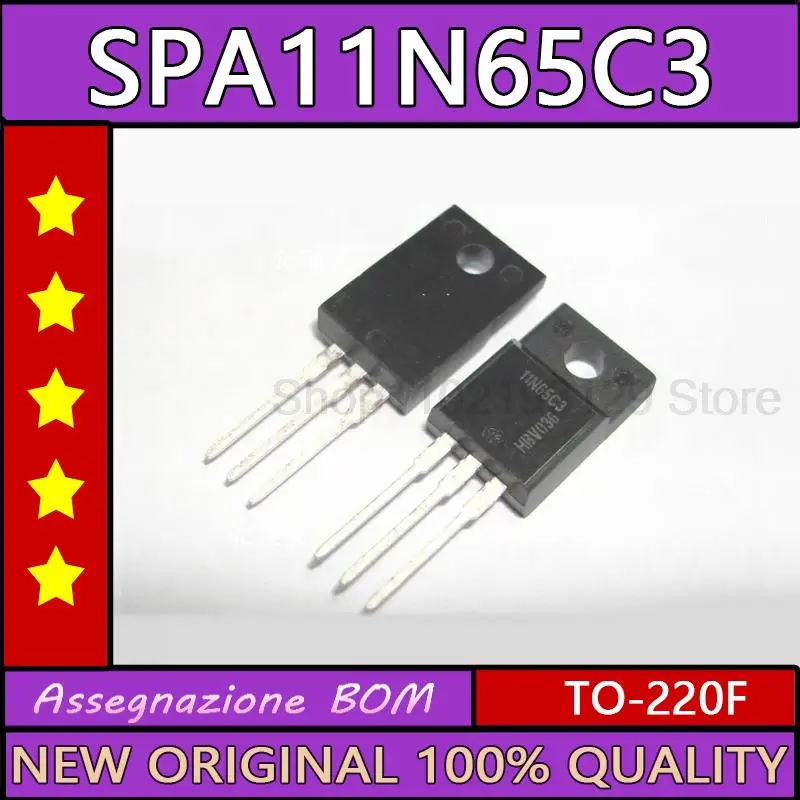 10PCS/LOT SPA11N65C3 BRAND NEW IMPORTED 11N65C3.