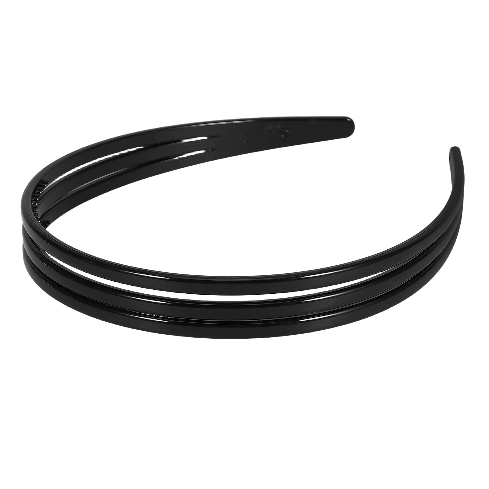 

Three-Layer Toothed Triangle Hair Hoop Headband For Women Fashionable Hair Styling Accessory Spa Face Washing Band