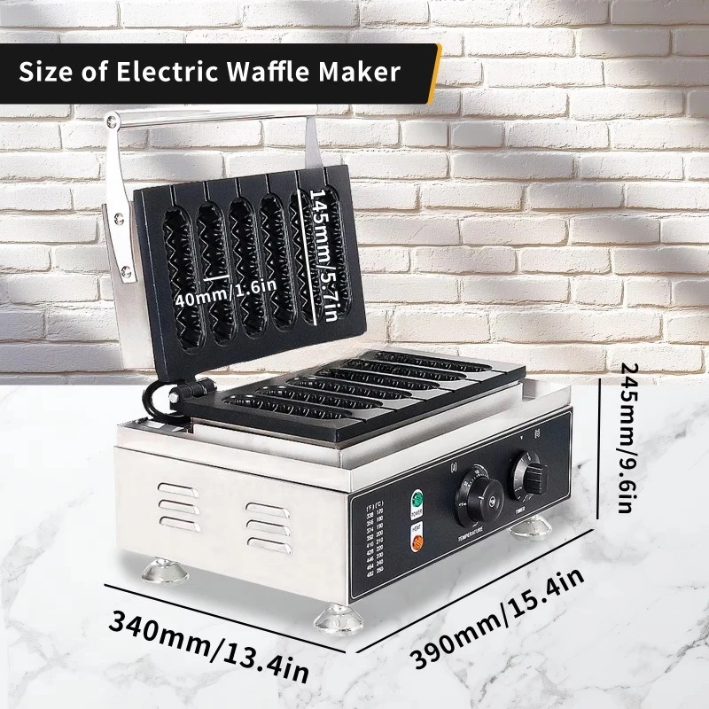 110V/220v commercial waffle maker, bread maker 5