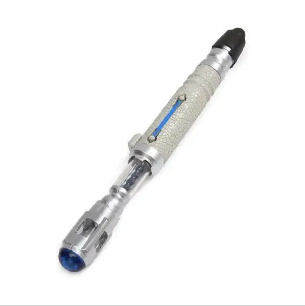 New Hot WHO 10th 12th Sonic Screwdriver Shining Movie Props Model Collectible Children\'s Toy Action Figures Christmas Gift Dolls