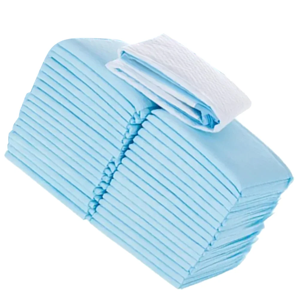 50 Uds. De papel absorbente, almohadillas gruesas para orinar, desechables para cachorros, tela no tejida para perros, cambiador para mascotas