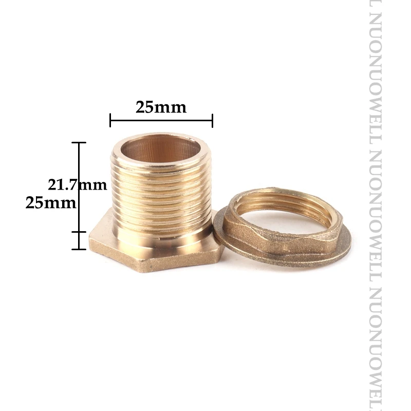 1pcs Copper Water Tank Connector 3/4