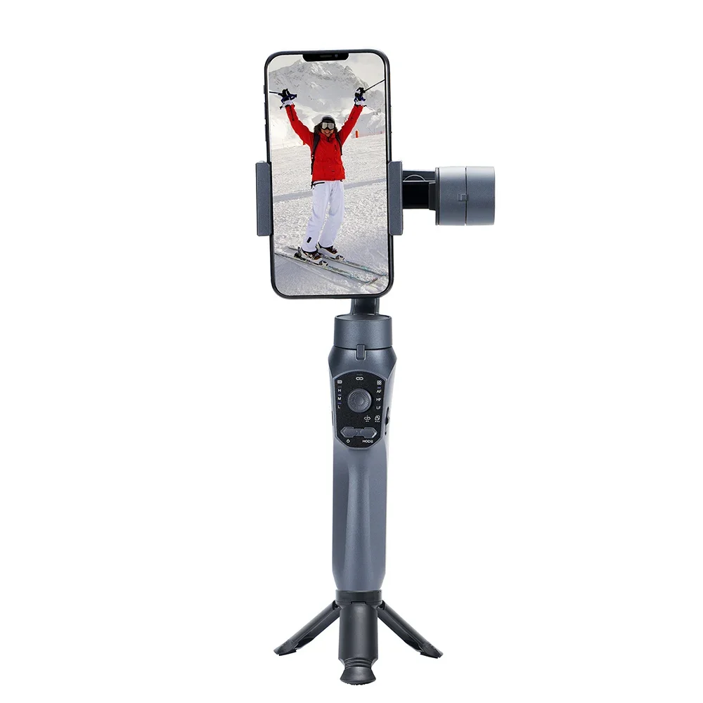 New hot selling F10 pro selfie stick three-axis handheld smart phone gimbal stabilizer selfie stick outdoor live Vlog mobile