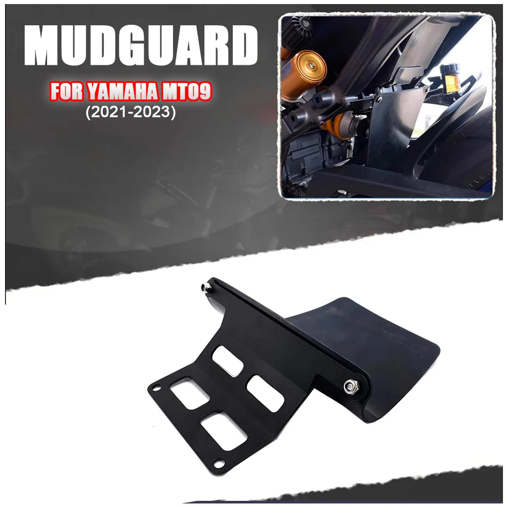 

For Yamaha MT09 MT-09 FZ09 2021 2022 2023 Accessories Rear Shock Absorber Fender Mudguard Splash Guard Shield Cover Protector