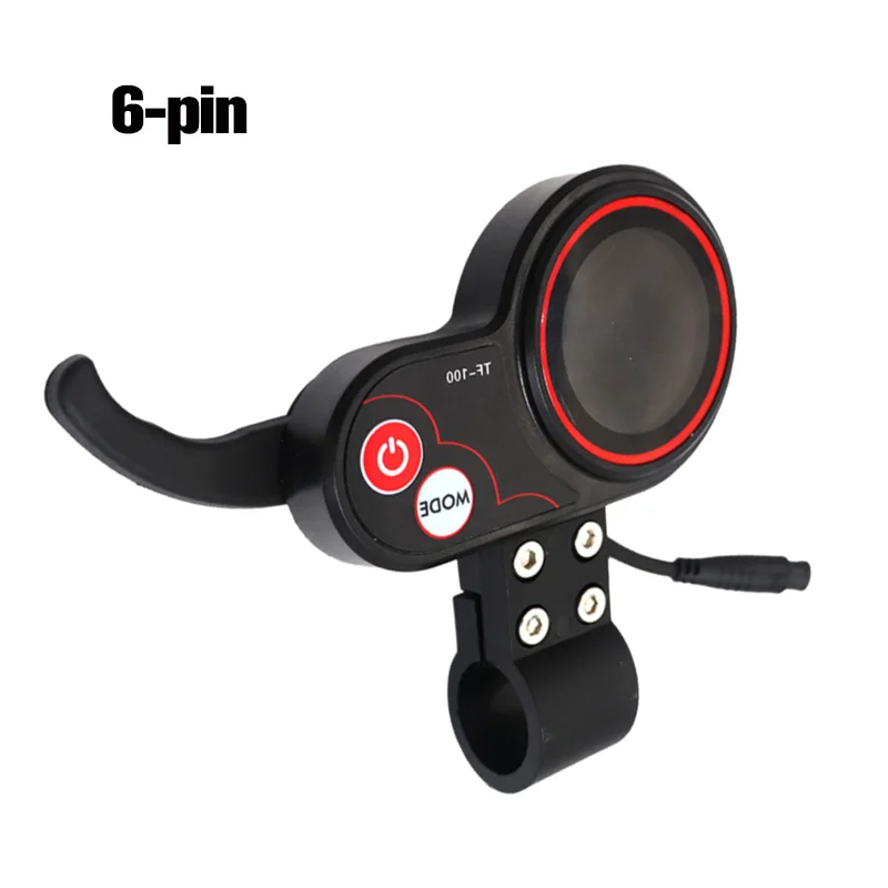 Acelerador Con Pantalla LED QS-S4 Para Patinete Eléctrico Kaabo Mantis 10, Speedual Grace KUGOO X1 Zero 8 9 10 8X 10X LCD 36V 48