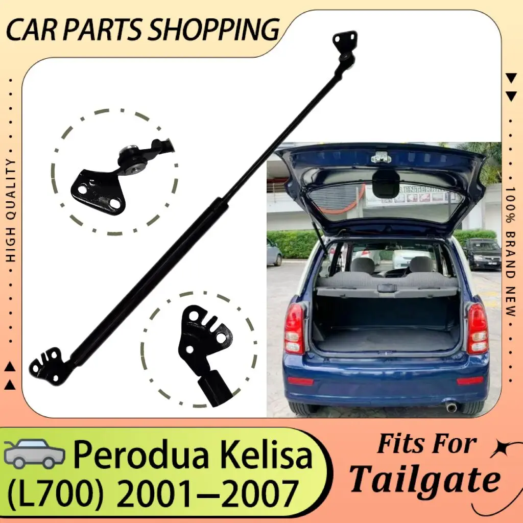 1PC Lift Support Strut for Perodua Kelisa 2001-2007 Hatchback Rear Tailgate Trunk Boot Back Door Stay Piston Rod Cylinder Damper